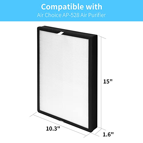 Air Choice True HEPA Filter for AP-528 Purifier (2-Pack)