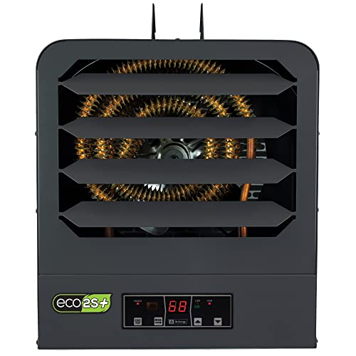 KING KB2410-1-ECO2S-PLUS 2-Stage Electronic Garage Heater