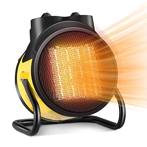 TRUSTECH 1500W Portable Greenhouse Heater with Thermostat