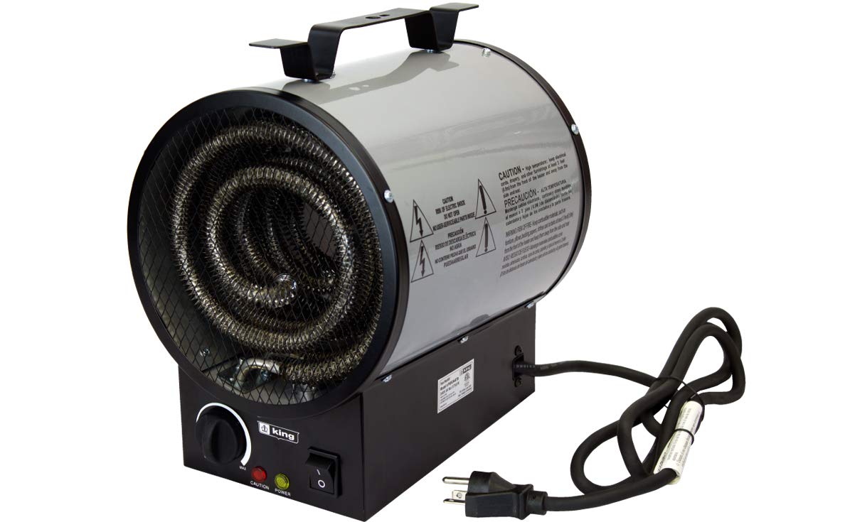 KING Electric PGH2440TB 3750-Watt 240-Volt Garage Heater