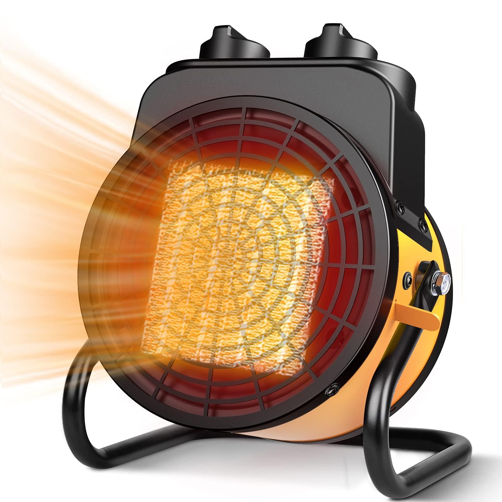 TRUSTECH 1500W Greenhouse Heater with Thermostat - Fast & Portable