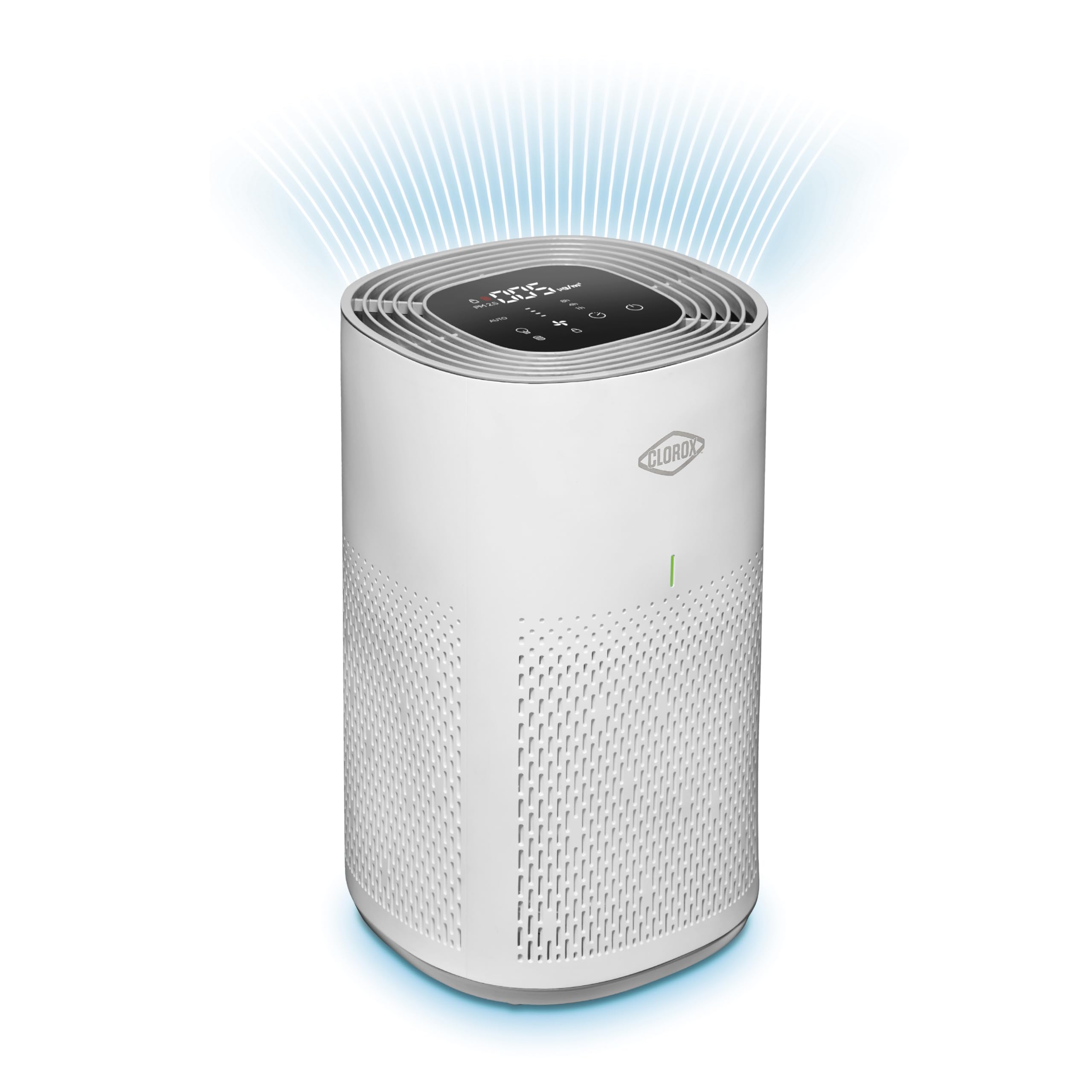 Clorox True HEPA Air Purifier for Home, Medium Rooms Up to 1,000 Sq Ft